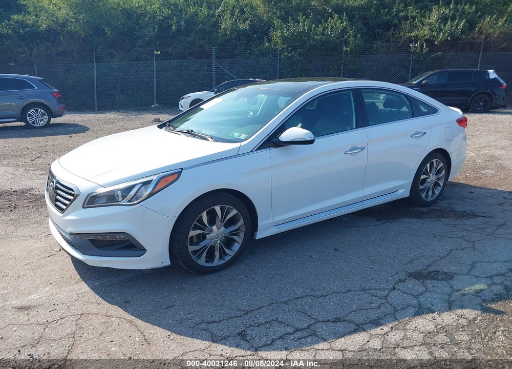 2015 HYUNDAI SONATA LIMITED 2.0T VIN: 5NPE34AB0FH249320