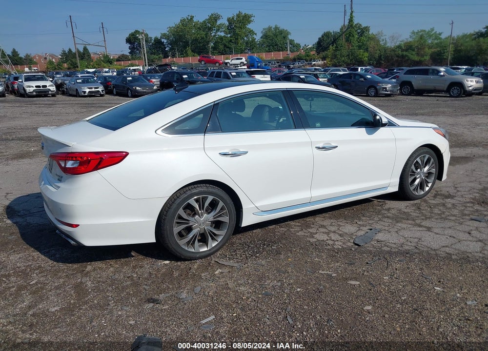 2015 HYUNDAI SONATA LIMITED 2.0T VIN: 5NPE34AB0FH249320