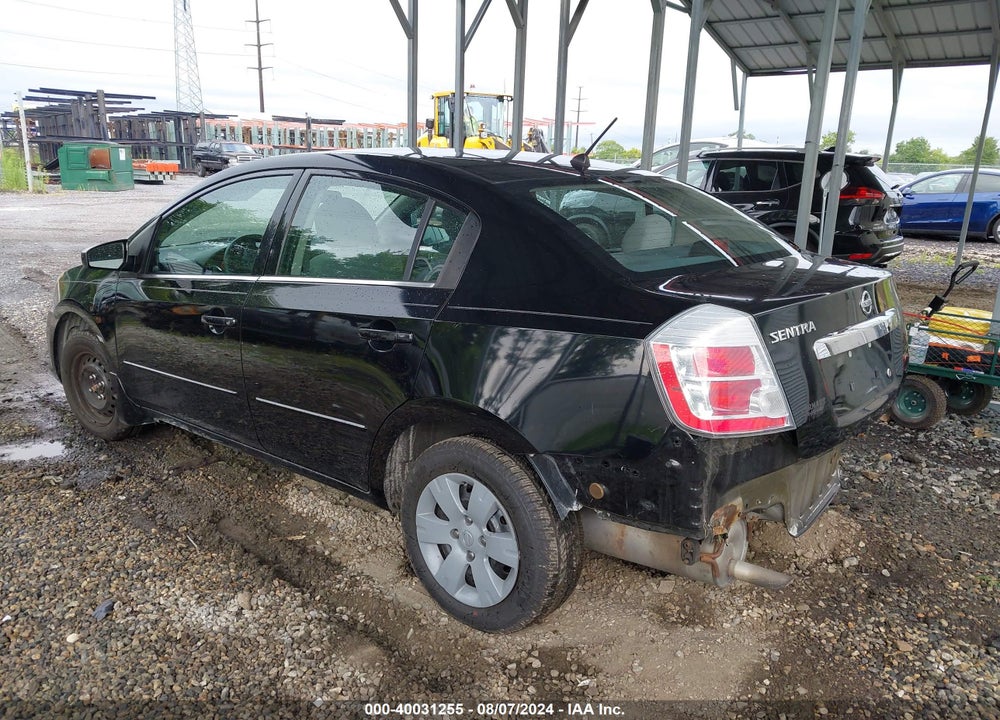 2010 NISSAN SENTRA 2.0 VIN: 3N1AB6AP0AL605334