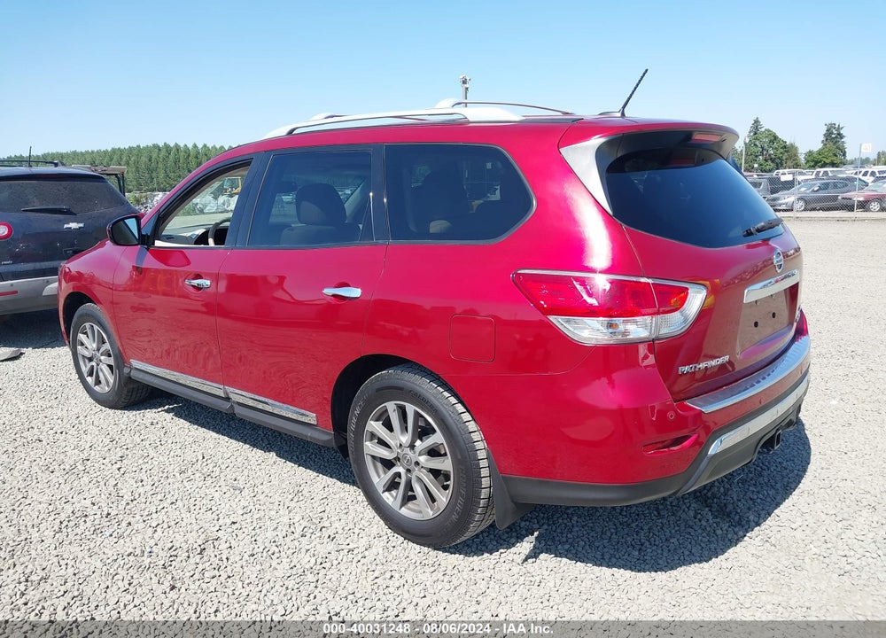 2014 NISSAN PATHFINDER PLATINUM VIN: 5N1AR2MM7EC687417
