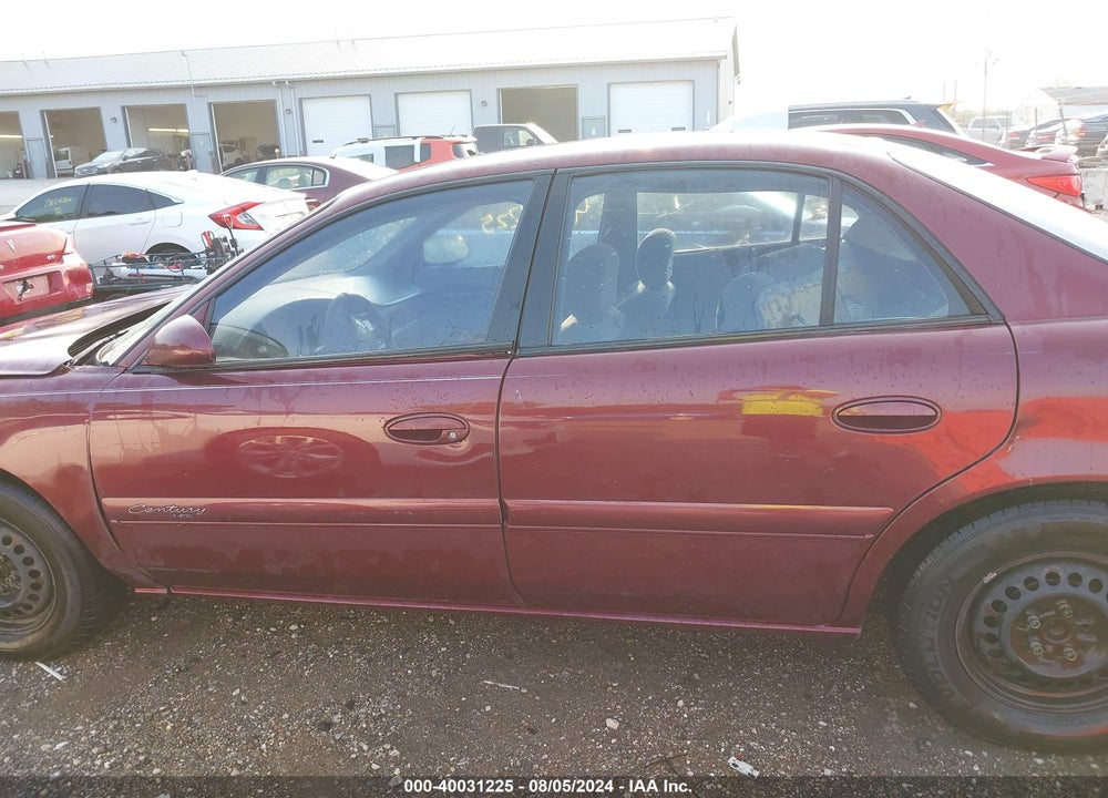 2002 BUICK CENTURY CUSTOM VIN: 2G4WS52J621153489