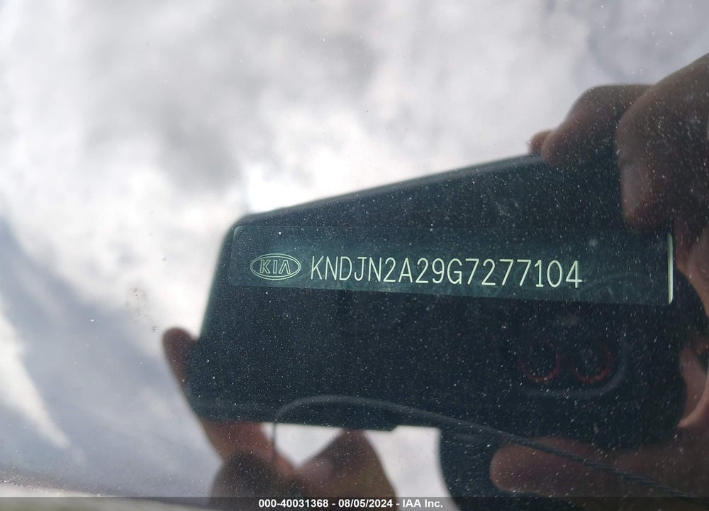 2016 KIA SOUL VIN: KNDJN2A29G7277104