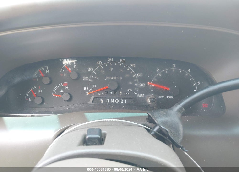 2000 FORD EXCURSION LIMITED VIN: 1FMNU42S7YEC71941