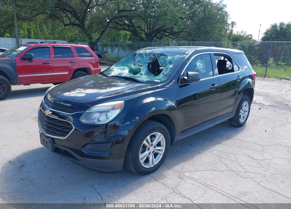 2016 CHEVROLET EQUINOX LS VIN: 2GNALBEK5G1108931