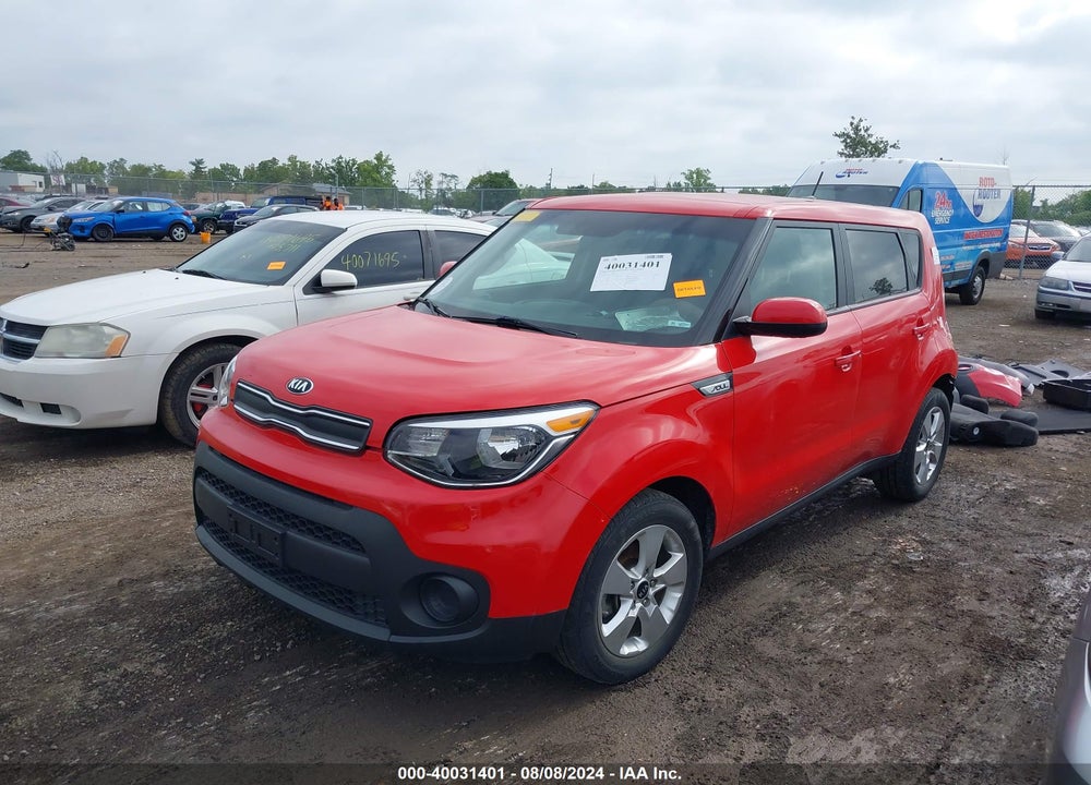 2019 KIA SOUL VIN: KNDJN2A26K7009491