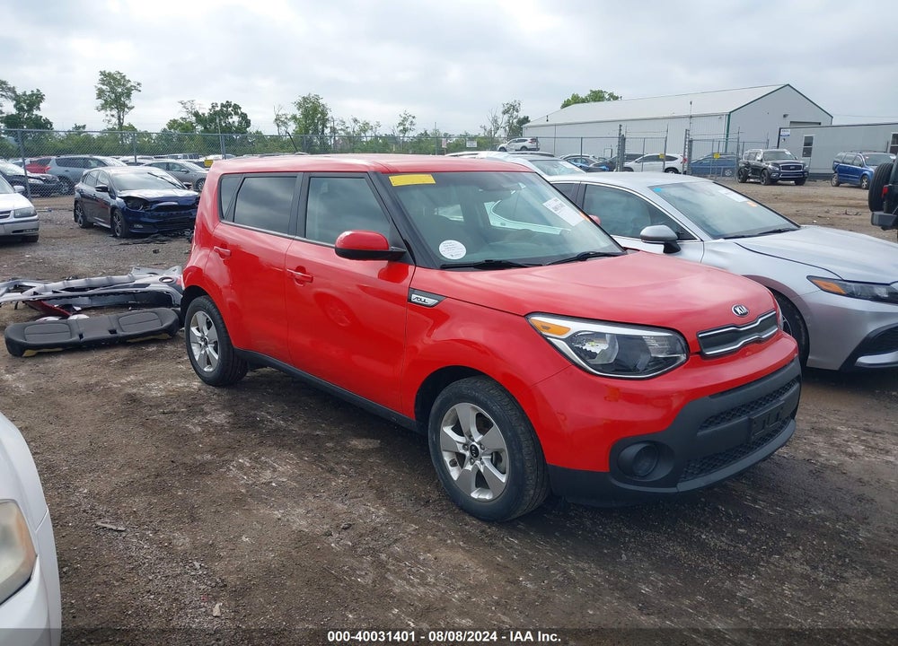 2019 KIA SOUL VIN: KNDJN2A26K7009491