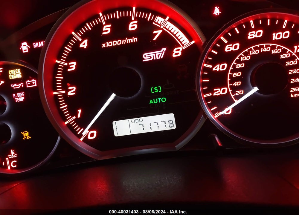 2011 SUBARU IMPREZA WRX STI LIMITED VIN: JF1GV8J69BL511358
