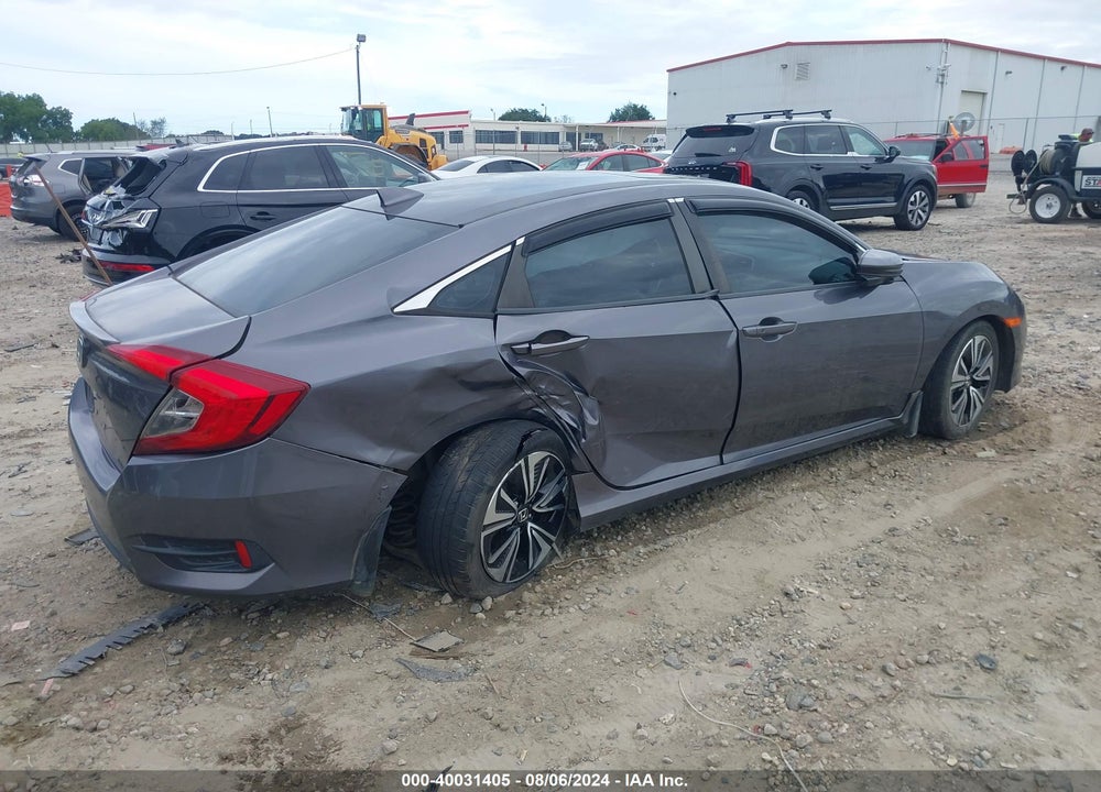 2018 HONDA CIVIC EX-L VIN: 2HGFC1F72JH643217