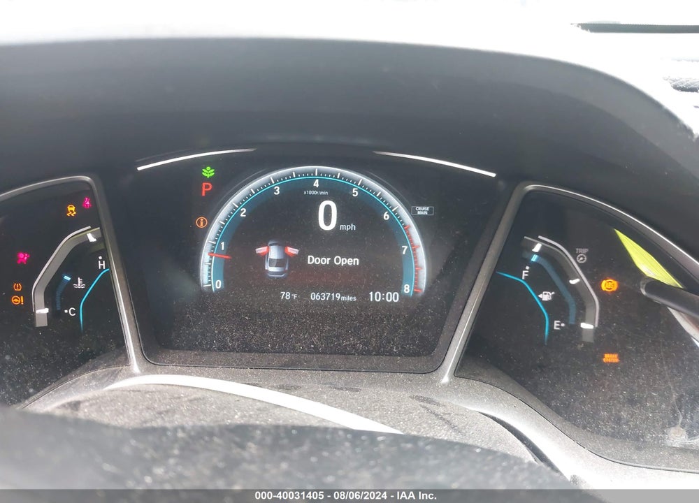2018 HONDA CIVIC EX-L VIN: 2HGFC1F72JH643217