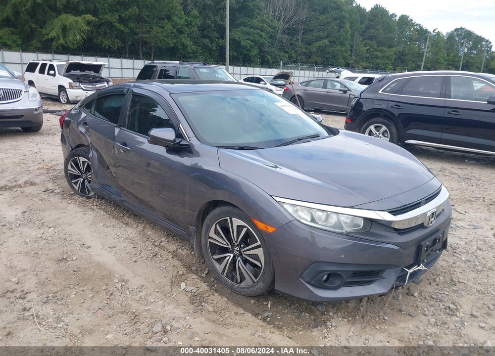 2018 HONDA CIVIC EX-L VIN: 2HGFC1F72JH643217