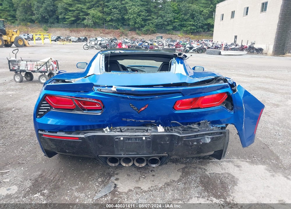 2015 CHEVROLET CORVETTE STINGRAY Z51 VIN: 1G1YG2D78F5118710
