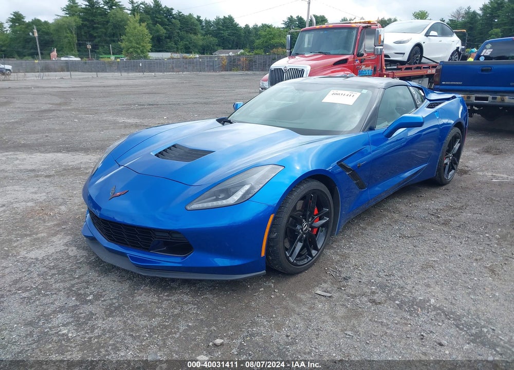 2015 CHEVROLET CORVETTE STINGRAY Z51 VIN: 1G1YG2D78F5118710