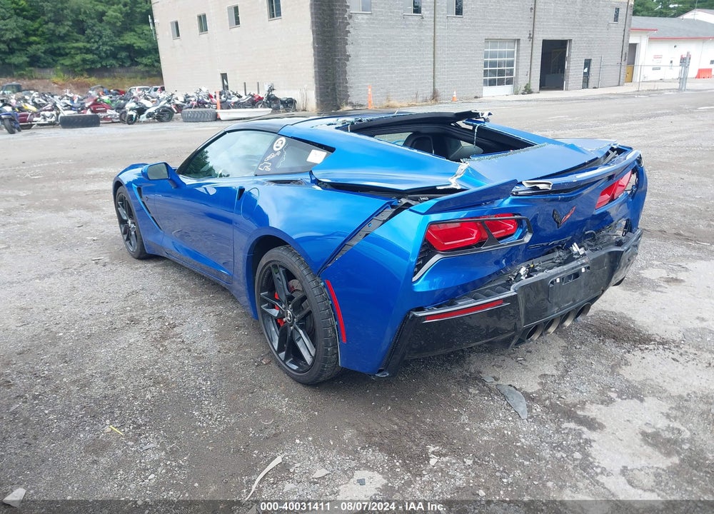2015 CHEVROLET CORVETTE STINGRAY Z51 VIN: 1G1YG2D78F5118710