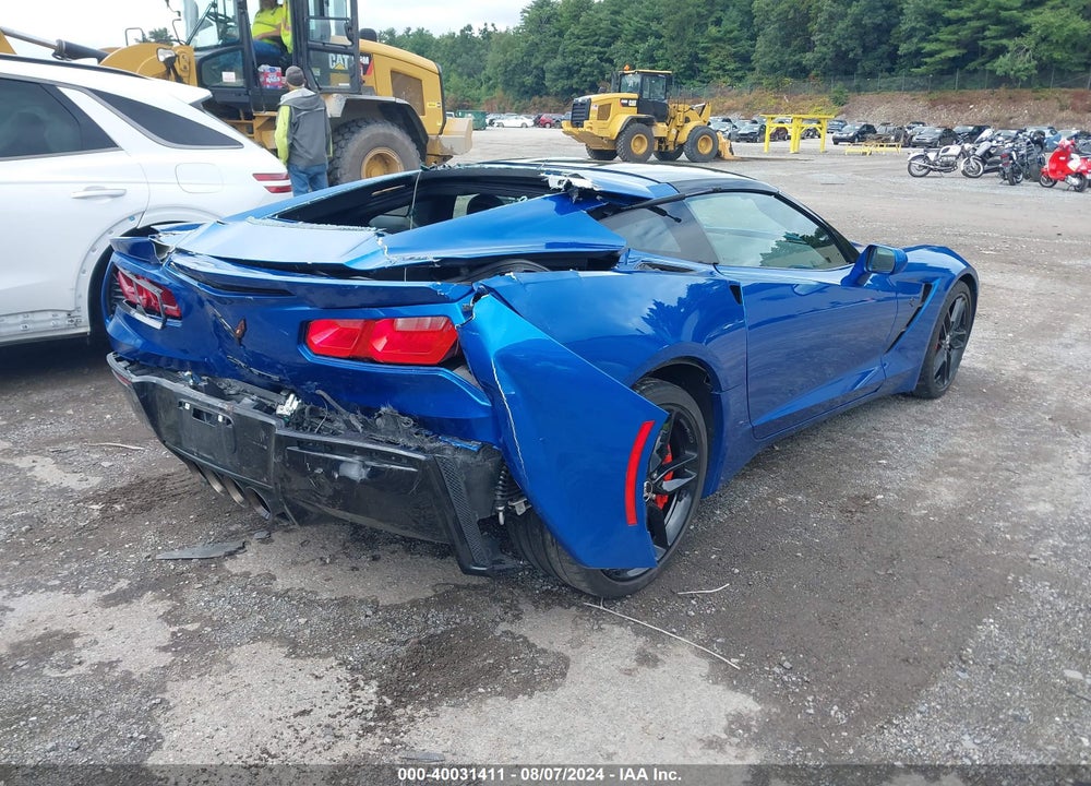 2015 CHEVROLET CORVETTE STINGRAY Z51 VIN: 1G1YG2D78F5118710