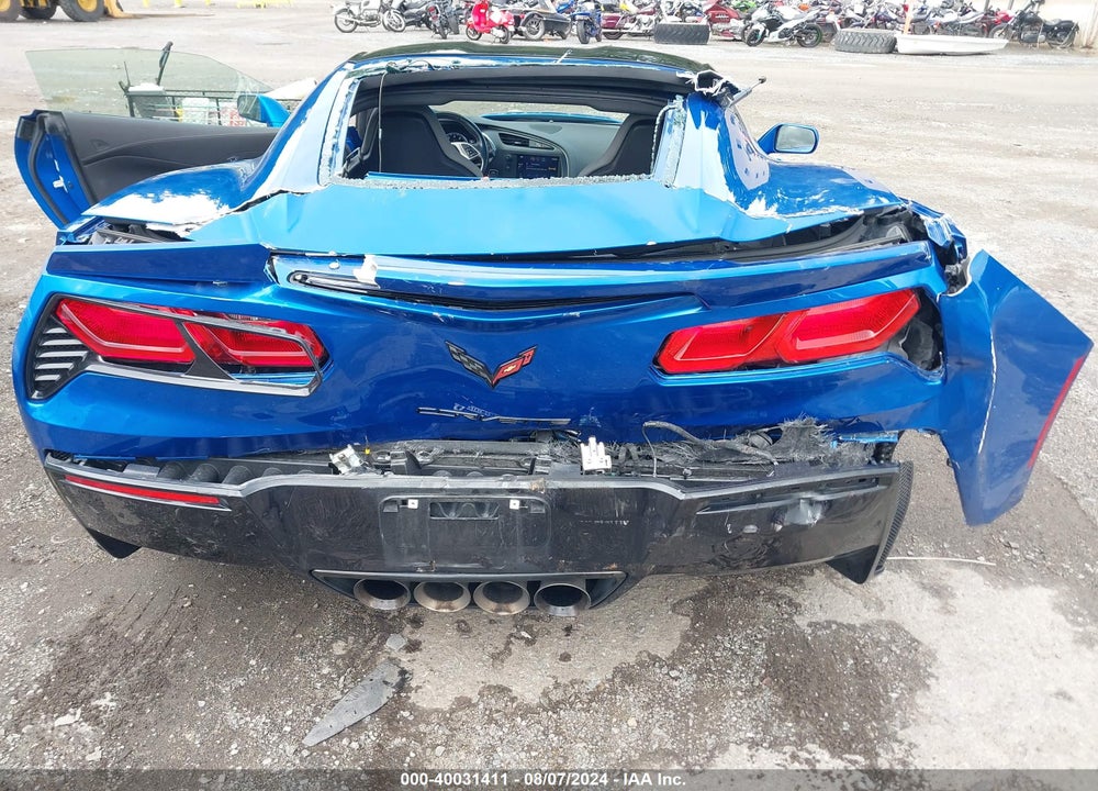 2015 CHEVROLET CORVETTE STINGRAY Z51 VIN: 1G1YG2D78F5118710
