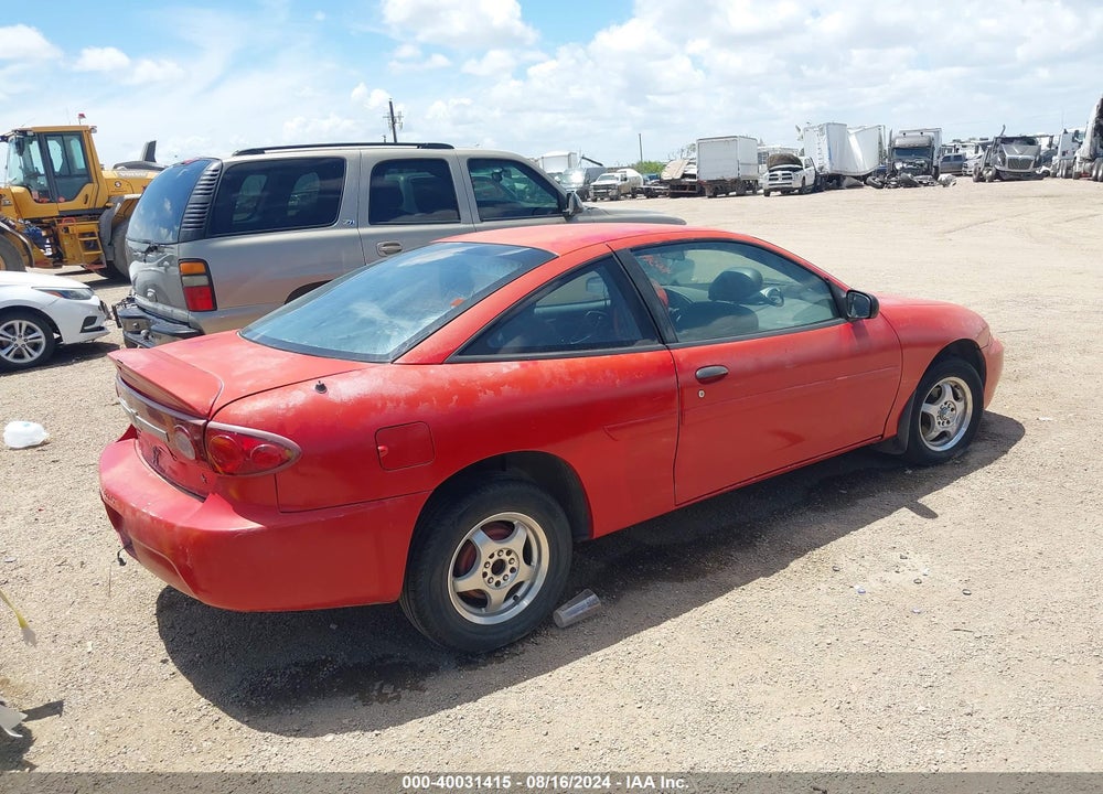 2003 CHEVROLET CAVALIER VIN: 1G1JC12F637332404