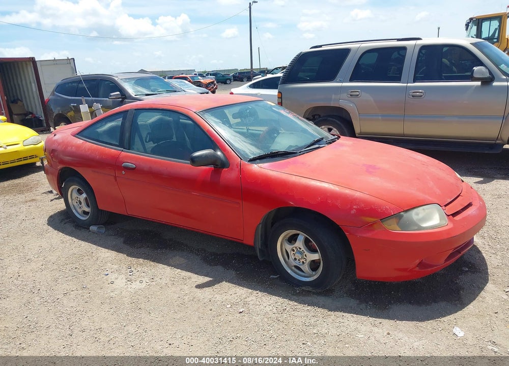 2003 CHEVROLET CAVALIER VIN: 1G1JC12F637332404