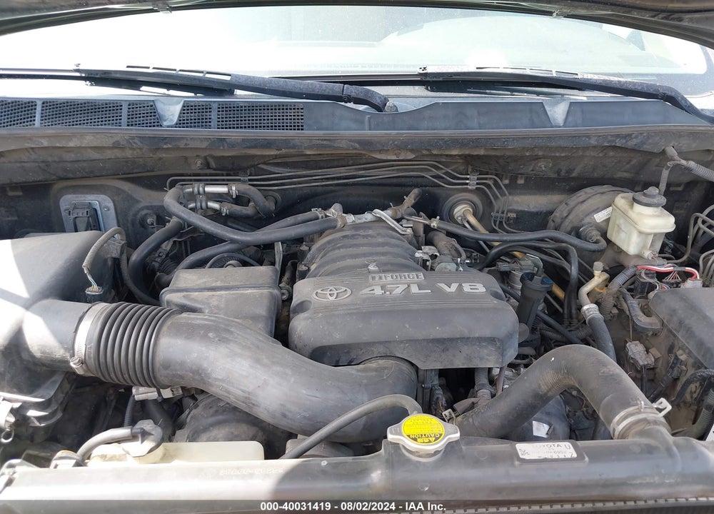 2008 TOYOTA TUNDRA BASE 4.7L V8 VIN: 5TFRT54198X026615