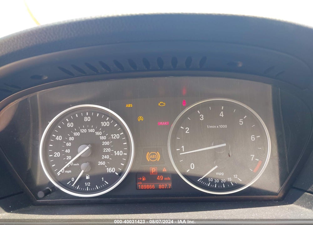2010 BMW 528I VIN: WBANU5C51AC128730
