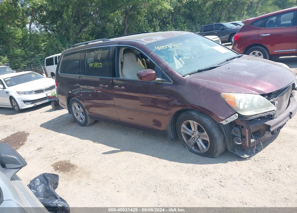 2010 HONDA ODYSSEY TOURING VIN: 5FNRL3H93AB063471