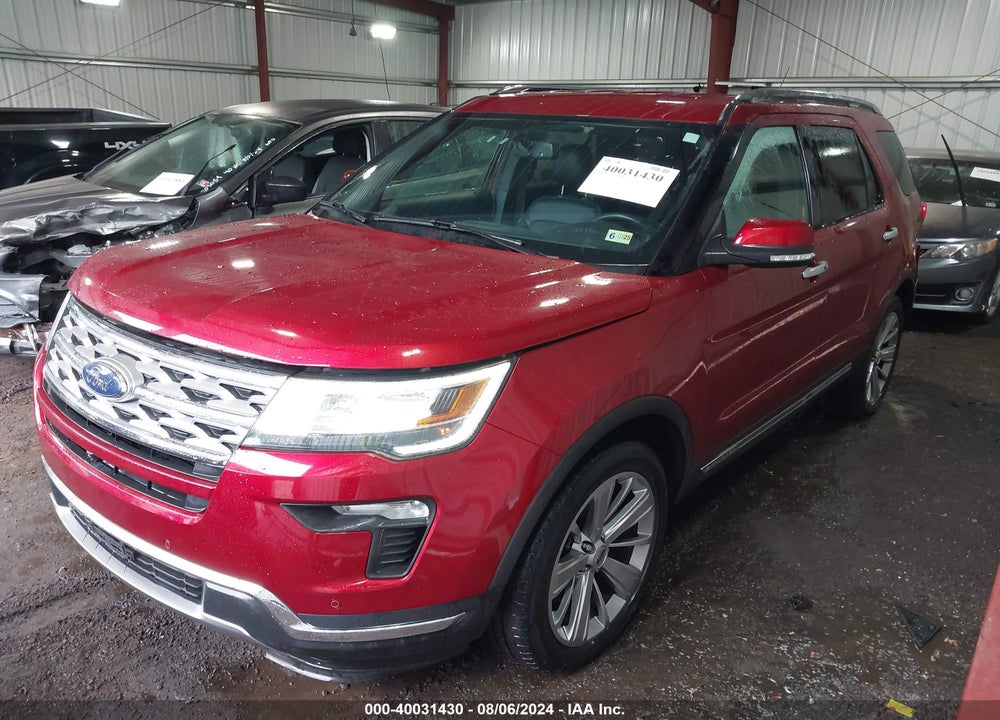 2018 FORD EXPLORER LIMITED VIN: 1FM5K7F83JGA16297