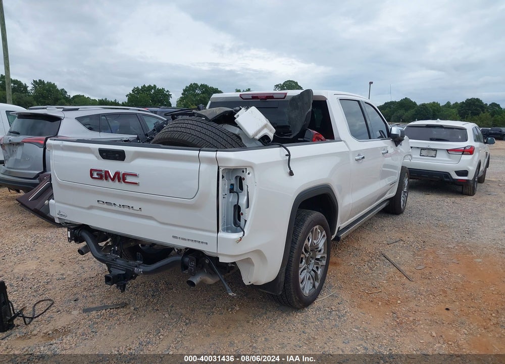 2024 GMC SIERRA 1500 4WD SHORT BOX DENALI VIN: 1GTUUGE8XRZ187558