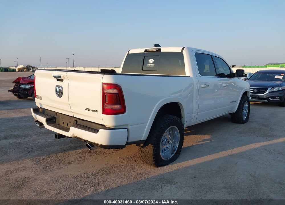 2021 RAM 1500 LIMITED LONGHORN 4X4 5'7 BOX VIN: 1C6SRFKM5MN780773