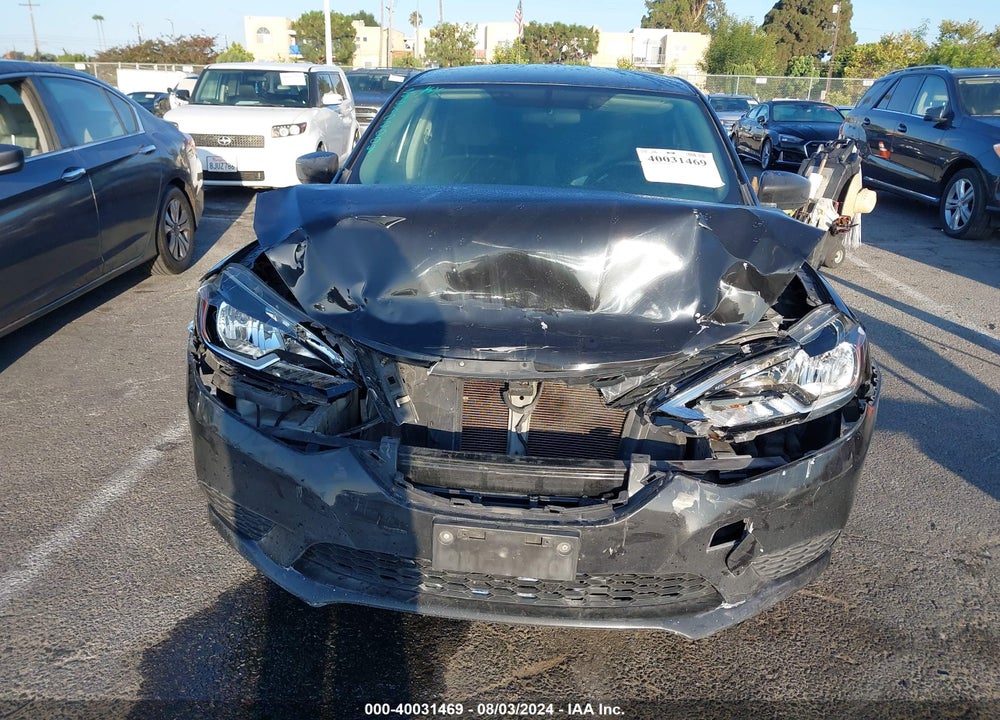 2017 NISSAN SENTRA SV VIN: 3N1AB7AP9HY363548