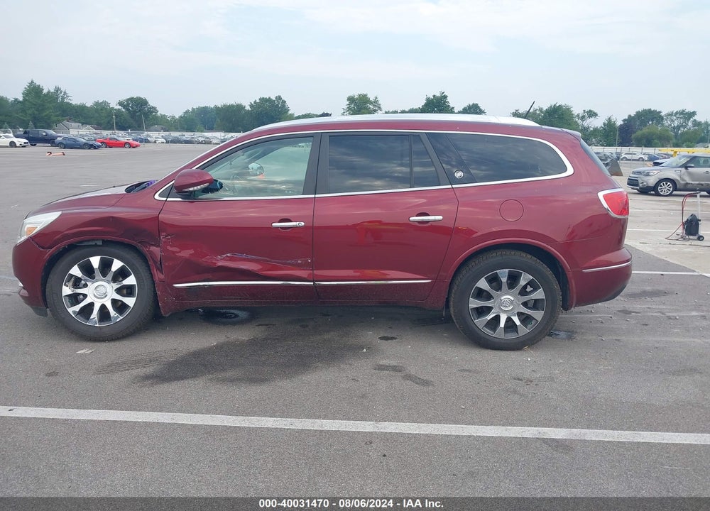 2017 BUICK ENCLAVE LEATHER VIN: 5GAKRBKD9HJ292278