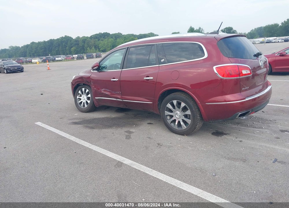 2017 BUICK ENCLAVE LEATHER VIN: 5GAKRBKD9HJ292278