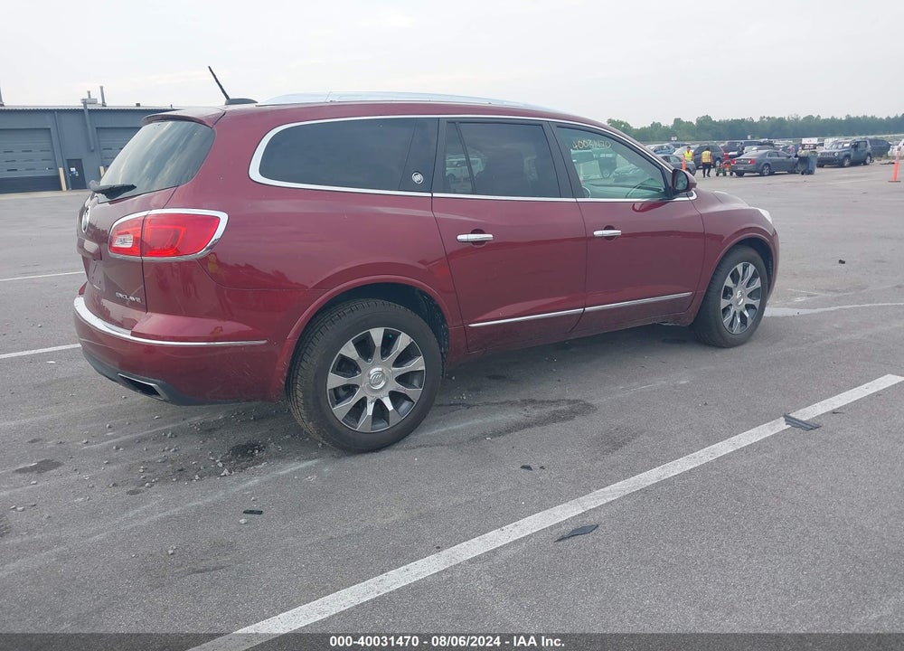 2017 BUICK ENCLAVE LEATHER VIN: 5GAKRBKD9HJ292278