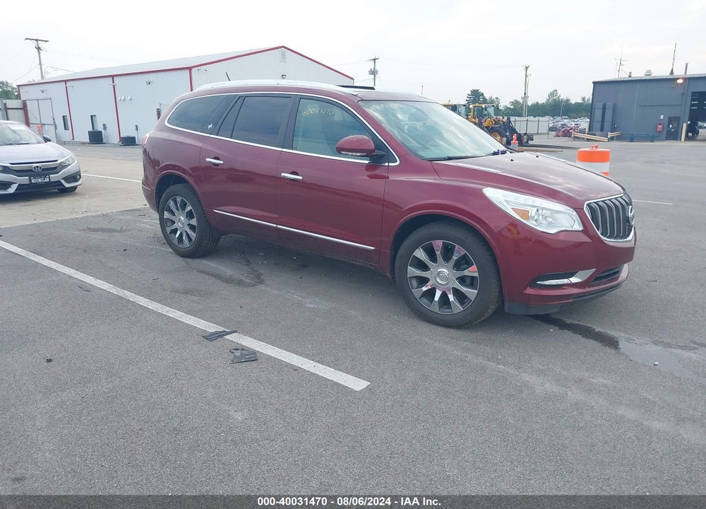 2017 BUICK ENCLAVE LEATHER VIN: 5GAKRBKD9HJ292278