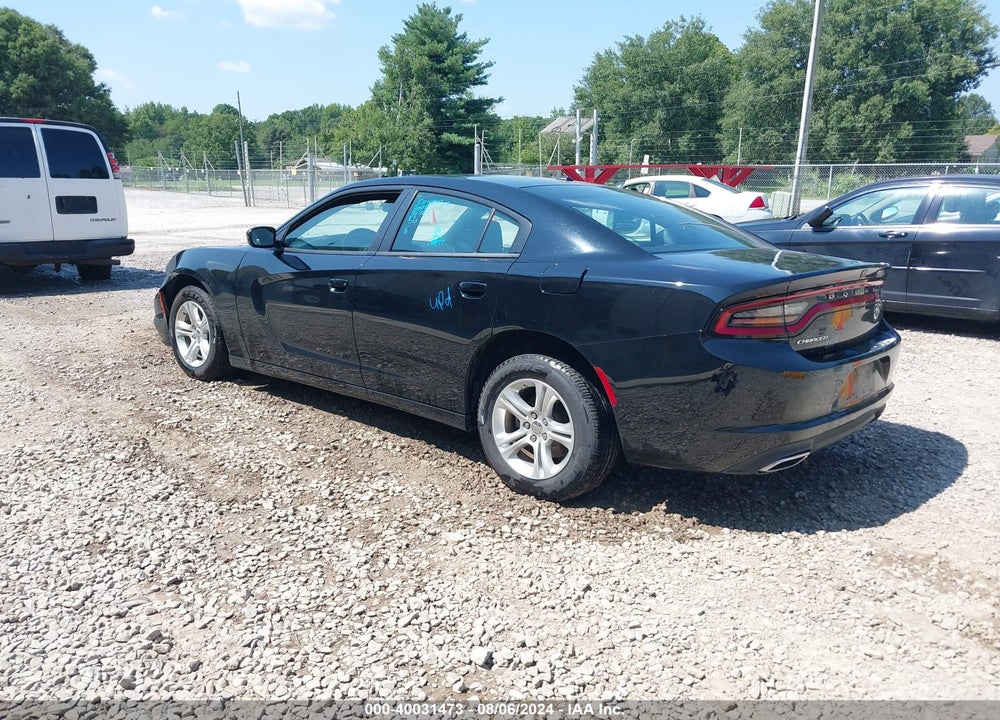 2022 DODGE CHARGER SXT RWD VIN: 2C3CDXBG8NH220207