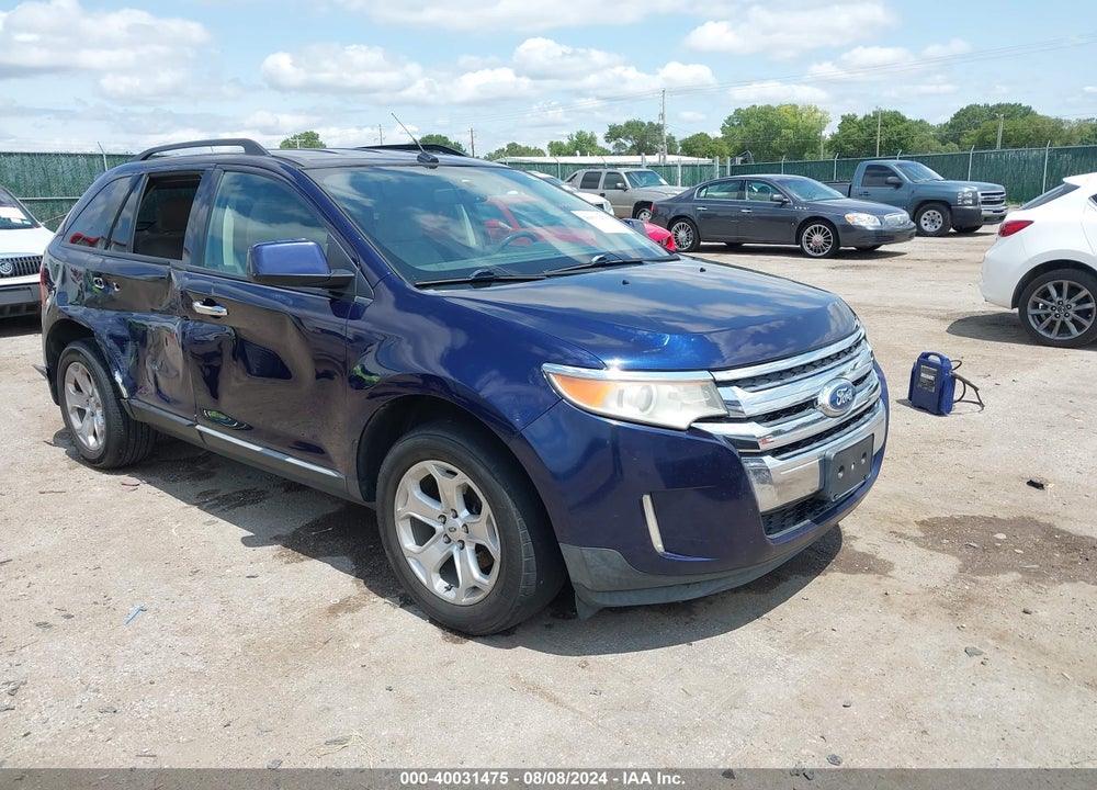 2011 FORD EDGE SEL VIN: 2FMDK3JC1BBA60856