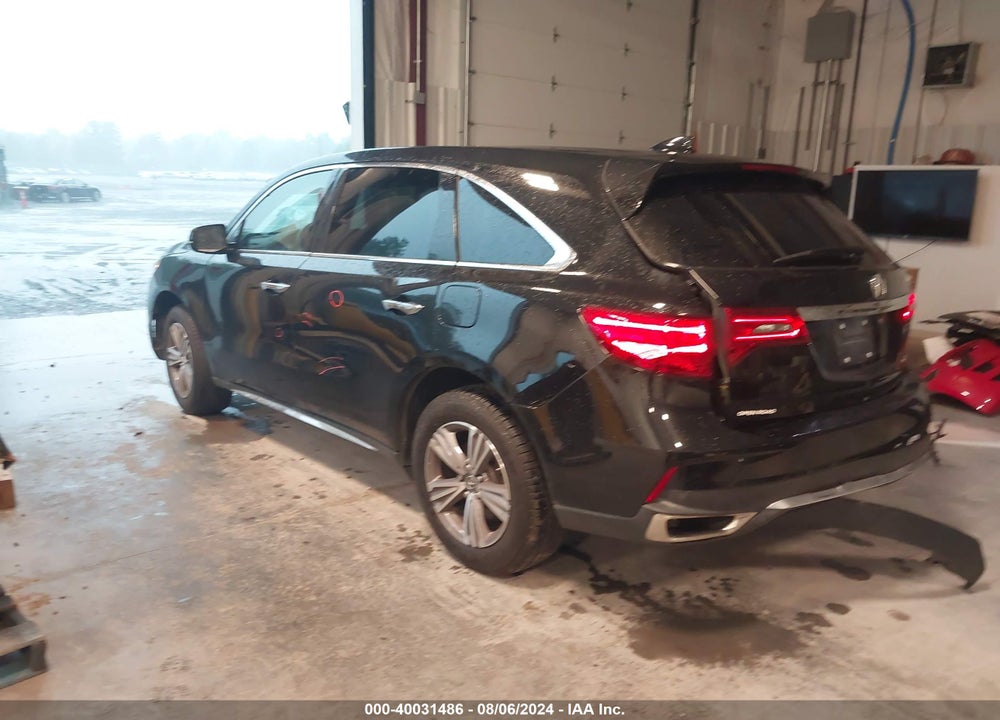 2020 ACURA MDX STANDARD VIN: 5J8YD4H37LL049682