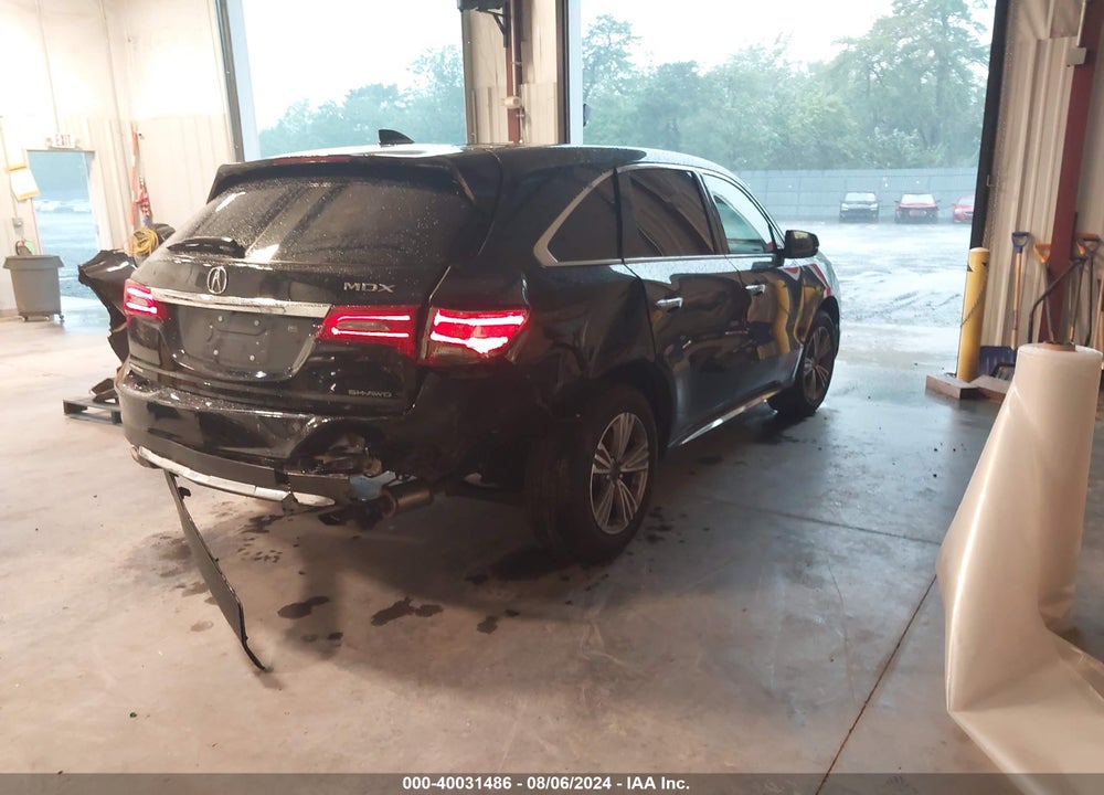 2020 ACURA MDX STANDARD VIN: 5J8YD4H37LL049682