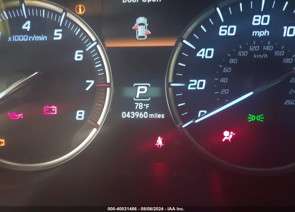 2020 ACURA MDX STANDARD VIN: 5J8YD4H37LL049682