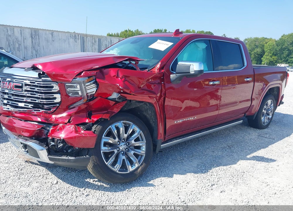 2024 GMC SIERRA 1500 4WD SHORT BOX DENALI VIN: 3GTUUGED1RG120800