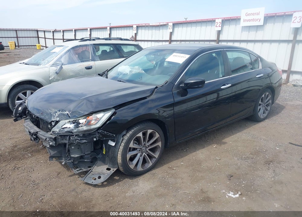 2015 HONDA ACCORD SPORT VIN: 1HGCR2F57FA118892