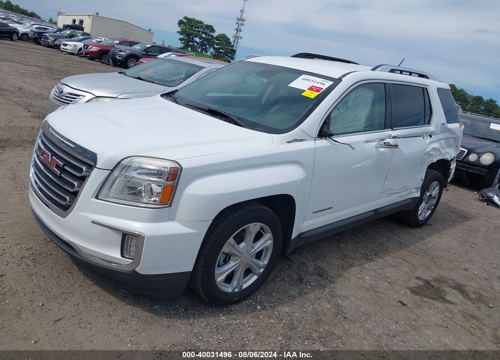 2016 GMC TERRAIN SLT VIN: 2GKFLPE32G6193948