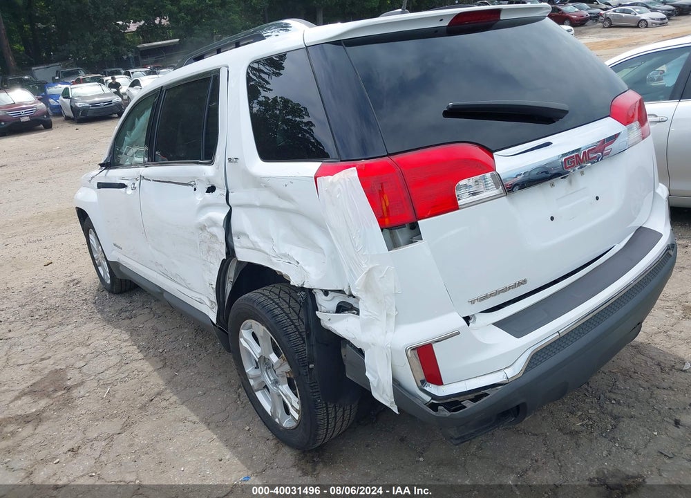 2016 GMC TERRAIN SLT VIN: 2GKFLPE32G6193948