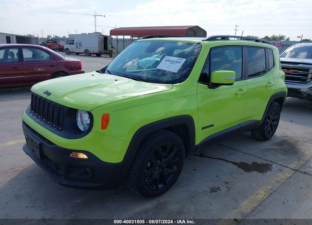 2018 JEEP RENEGADE ALTITUDE FWD VIN: ZACCJABB8JPG89005