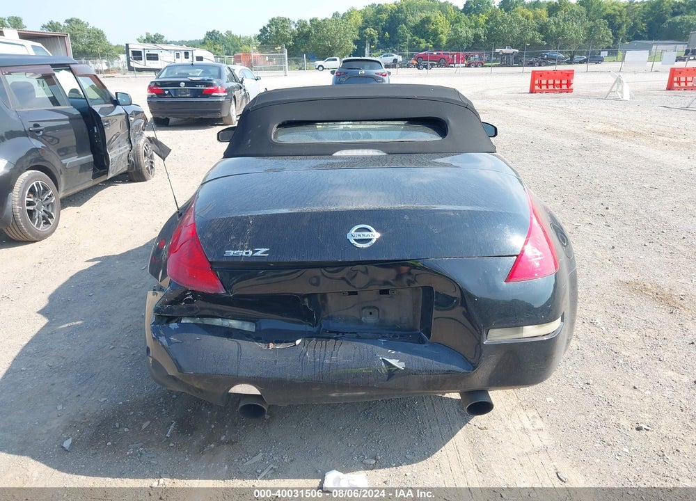 2004 NISSAN 350Z ENTHUSIAST VIN: JN1AZ36D04T110317