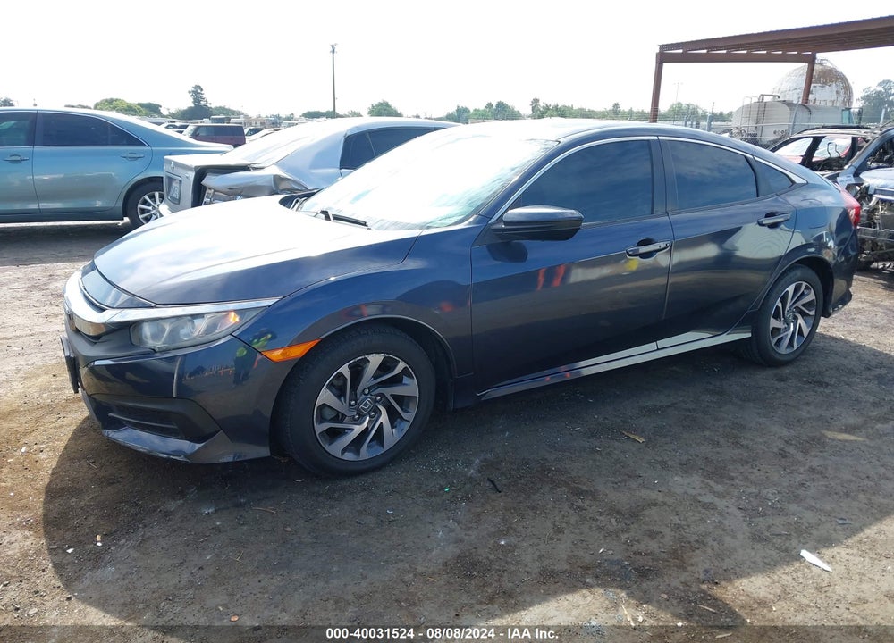 2018 HONDA CIVIC EX VIN: 2HGFC2F71JH535886
