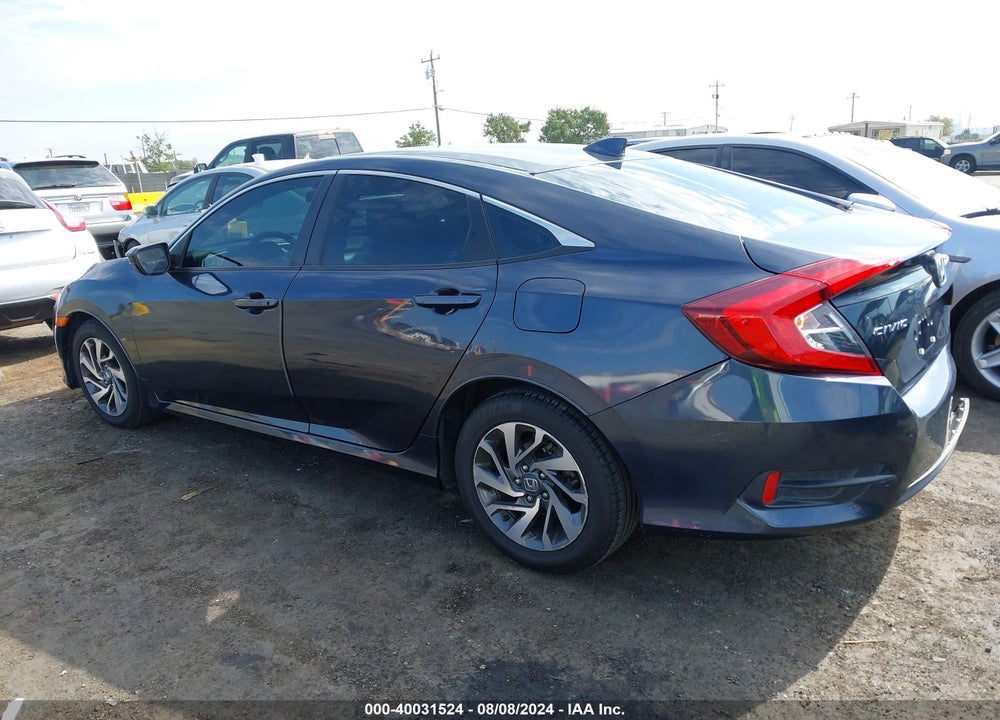 2018 HONDA CIVIC EX VIN: 2HGFC2F71JH535886