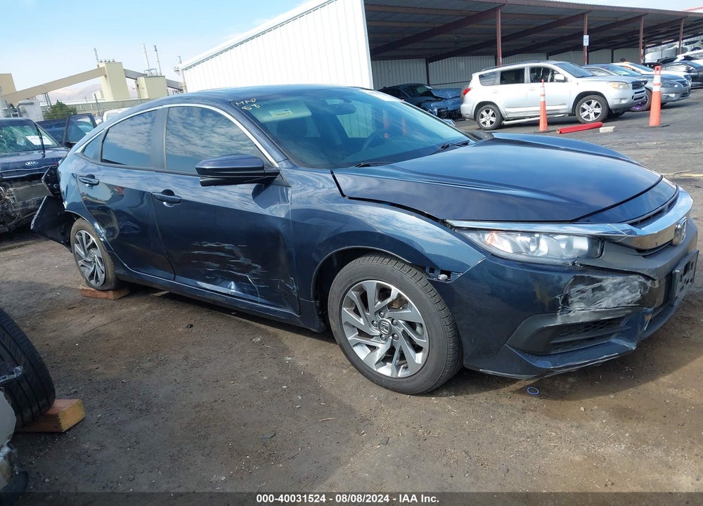 2018 HONDA CIVIC EX VIN: 2HGFC2F71JH535886