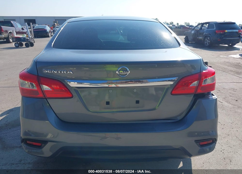 2016 NISSAN SENTRA S VIN: 3N1AB7AP2GY287833