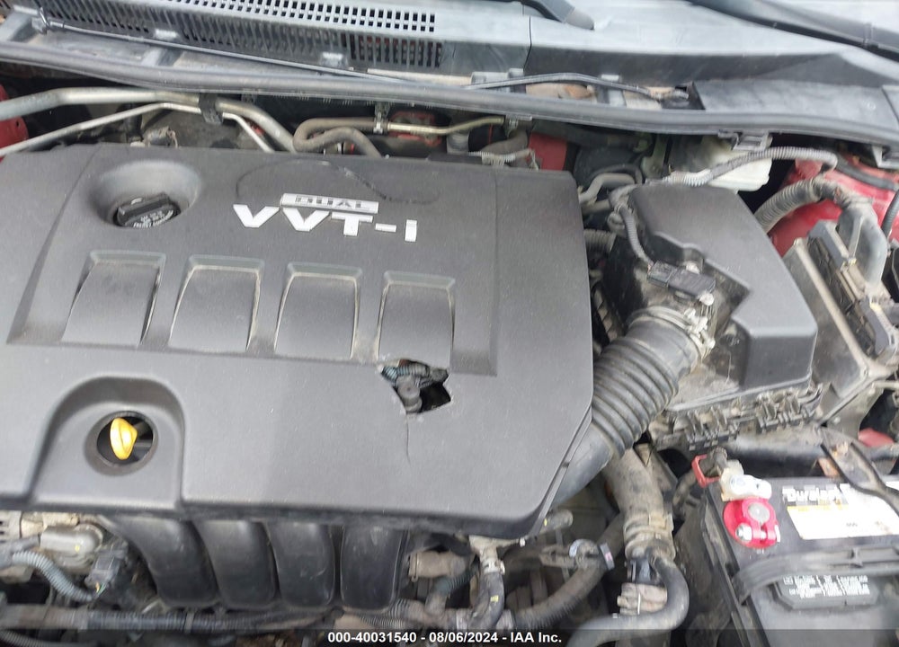 2010 TOYOTA COROLLA LE VIN: 1NXBU4EE7AZ271653