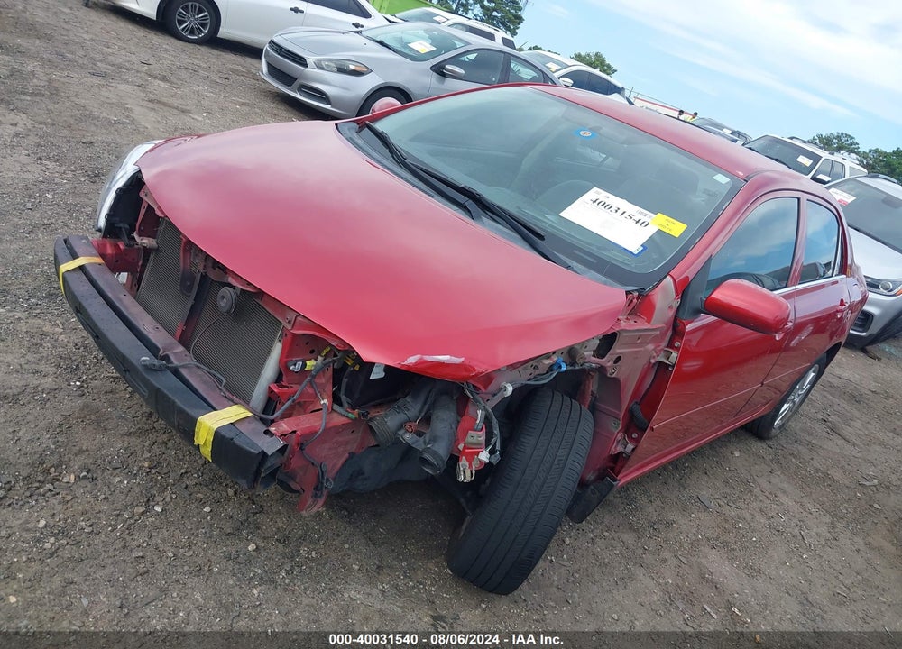 2010 TOYOTA COROLLA LE VIN: 1NXBU4EE7AZ271653
