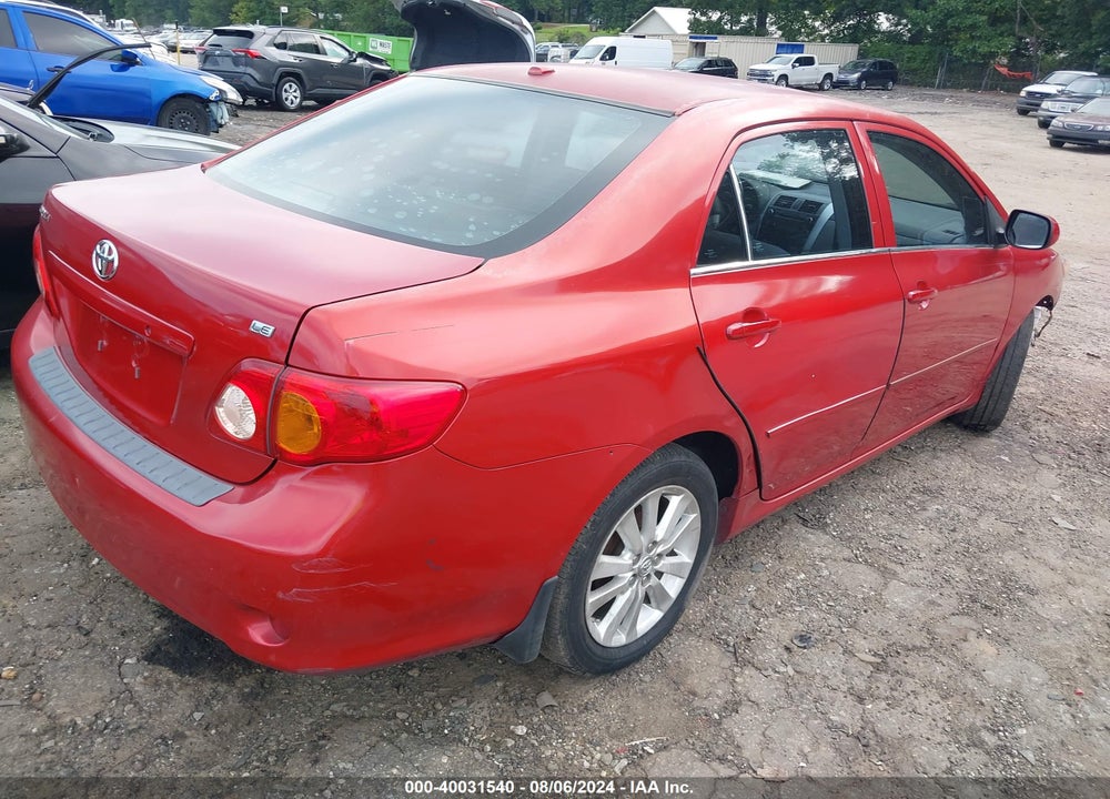 2010 TOYOTA COROLLA LE VIN: 1NXBU4EE7AZ271653